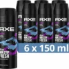 Axe Marine Bodyspray Deodorant - 6 X 150 Ml - Voordeelverpakking