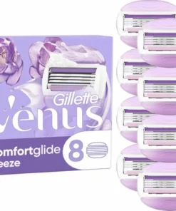 Gillette Venus Comfortglide Breeze Scheermesjes Voor Vrouwen - 8 Navulmesjes