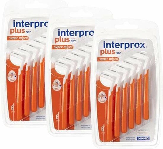 Interprox Plus Super Micro Ragers - 2 Mm - 3 X 6 Stuks 4 Interprox Plus Super Micro Ragers - 2 Mm - 3 X 6 Stuks - Afbeelding 4
