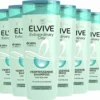 L’Oréal Paris Elvive Extraordinary Clay Shampoo 6 X 250 Ml - Normaal Tot Vet Haar - Voordeelverpakking