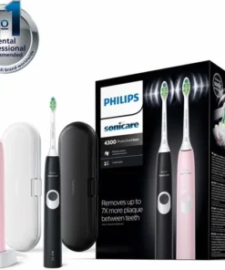 Philips Sonicare ProtectiveClean 4300 HX6800/35 - Elektrische Tandenborstel - Roze & Zwart