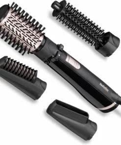 BaByliss Dry, Straighten & Style Föhnborstel AS200E - Roterend - 4 Opzetstukken