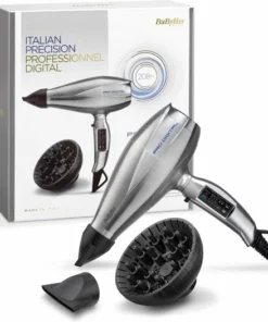 BaByliss Pro Digital Föhn 6000E - 2200W - Diffuser + 2 Blaasmonden -NIVEA Shop 550x526 2