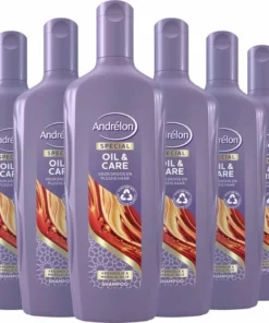Andrélon Special Oil & Care Shampoo - 6 X 300 Ml - Voordeelverpakking -NIVEA Shop 550x526 4