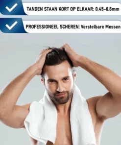 ROYCE® Professionele Tondeuse - Tondeuse Mannen - Draadloze Tondeuse - Tondeuse Hoofdhaar - Haartrimmer - Tondeuses -NIVEA Shop 550x526 6