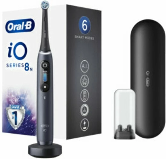 Oral B Oral-B IO 8N - Elektrische Tandenborstel - Zwart 13 Oral B Oral-B IO 8N - Elektrische Tandenborstel - Zwart - Afbeelding 13