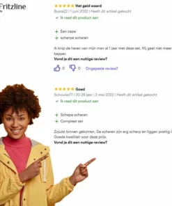 Fritzline© Professionele Kappersschaar Set | 9 Delig | Kappersset | Inclusief Kappersmantel -NIVEA Shop 550x528 1