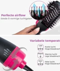 BES LED 3-in-1 Föhnborstel - Magic Brush - Drogen En Stylen - Keramische Borstel - Föhn -NIVEA Shop 550x530 15