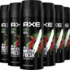 Axe Africa Bodyspray Deodorant - 6 X 150 Ml - Voordeelverpakking