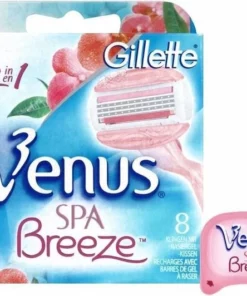 Gillette Venus Comfortglide Spa Breeze Scheermesjes Voor Vrouwen - 8 Navulmesjes -NIVEA Shop 550x532 3