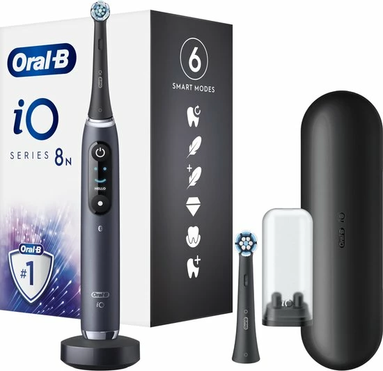 Oral B Oral-B IO 8N - Elektrische Tandenborstel - Zwart 11 Oral B Oral-B IO 8N - Elektrische Tandenborstel - Zwart - Afbeelding 11