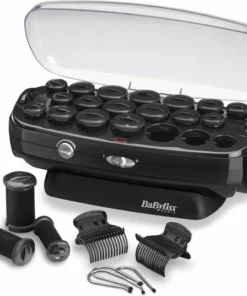 BaByliss Thermo-Ceramic Rollers Krulset RS035E - 20 Fluwelen Keramische Rollers - Temperatuur-klaar Indicatie