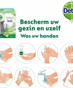 Dettol Handzeep Automatische Zeepdispenser No Touch Met Navulling Hydraterende Aloë Vera 250ml - Antibacterieel -NIVEA Shop 550x541 5
