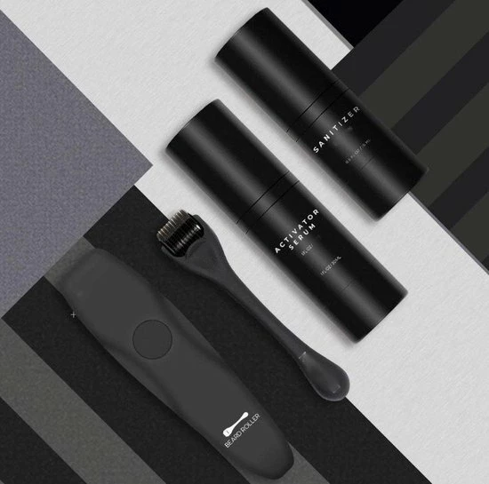 Hozard® Baardgroei Kit Met Dermaroller - Baardolie- Cadeau Voor Mannen - Baardgroei Stimuleren - Baard Serum - Baardgroei Olie - Derma Roller - Verzorg Set - Baard Verzorging - Giftset - Baardroller 7 Hozard® Baardgroei Kit Met Dermaroller - Baardolie- Cadeau Voor Mannen - Baardgroei Stimuleren - Baard Serum - Baardgroei Olie - Derma Roller - Verzorg Set - Baard Verzorging - Giftset - Baardroller - Afbeelding 7