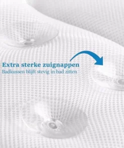 LOUZIR Luxe Home Spa Badkussen Met Zuignappen – Voor In Bad Of De Jacuzzi - Nekkussen Bad Anti Slip – Ideaal Cadeau - Hoofdsteun Kussen Met Antislip – Ideale Ontspanning Voor Hoofd En Nek -NIVEA Shop 550x546 12