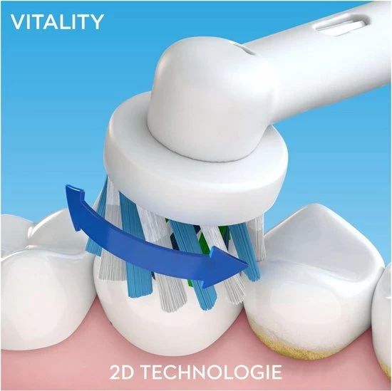 Oral B Oral-B Vitality 100 CrossAction Zwart - Elektrische Tandenborstel 12 Oral B Oral-B Vitality 100 CrossAction Zwart - Elektrische Tandenborstel - Afbeelding 12