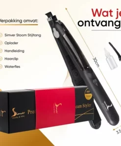 Simver Professionele Steampod 3.0 - Professionele Stoom Stijltang - Stijltang - Krultang - Cadeautip - Kerstcadeau 21 Simver Professionele Steampod 3.0 - Professionele Stoom Stijltang - Stijltang - Krultang - Cadeautip - Kerstcadeau -NIVEA Shop 550x549 117