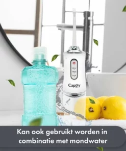 Capsy™ Waterflosser Complete Set - Draadloos Flosapparaat - Elektrische Monddouche -NIVEA Shop 550x549 163