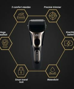 Menwithstyle Scheerapparaat Mannen - Waterdicht - Meerdere Standen - Met Ingebouwde Precisietrimmer -NIVEA Shop 550x549 192