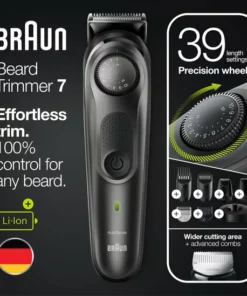 Braun Baardtrimmer En Haartrimmer 7 - BT7350 - Trimmer Voor Mannen
