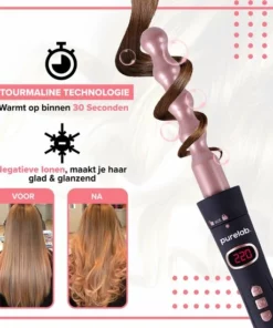 Purelab 6-in-1 Keramische Krultang - Haarkruller Met Opzetstukken - Incl. Handschoen En Haarclips - Curling Iron - 120-220°C 13 Purelab 6-in-1 Keramische Krultang - Haarkruller Met Opzetstukken - Incl. Handschoen En Haarclips - Curling Iron - 120-220°C -NIVEA Shop 550x550 1037