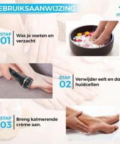 Merkloos Elektrische Eeltverwijderaar INCL. Mani En Pedicure Set - Voetvijl - Eeltvijl - Eelt Verwijderaar -Oplaadbaar -NIVEA Shop 550x550 1068