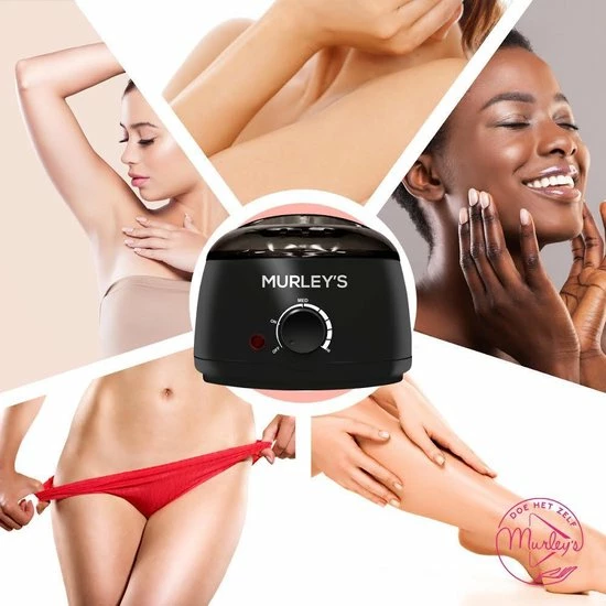 MURLEY'S Wax Apparaat Ontharen Set 500 Gram Waxbonen, Pre En Afterspray (2x 60ml) En 30 Houten Spatels Voor Lichaam En Gezicht 8 MURLEY'S Wax Apparaat Ontharen Set 500 Gram Waxbonen, Pre En Afterspray (2x 60ml) En 30 Houten Spatels Voor Lichaam En Gezicht - Afbeelding 8