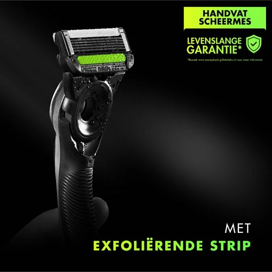 GilletteLabs With Exfoliating Bar Van Gillette - 1 Handvat - 5 Scheermesjes - Magnetische Houder - Travelcase 2 GilletteLabs With Exfoliating Bar Van Gillette - 1 Handvat - 5 Scheermesjes - Magnetische Houder - Travelcase - Afbeelding 2