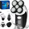 Beeperfect® 5-in-1 Scheerapparaat Mannen - Trimmer - Draadloos Nat En Droog Scheren - 5 Opzetstukken