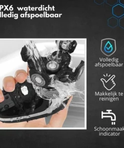 Beeperfect® 5-in-1 Scheerapparaat Mannen - Trimmer - Draadloos Nat En Droog Scheren - 5 Opzetstukken -NIVEA Shop 550x550 1220