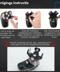 Beeperfect® 5-in-1 Scheerapparaat Mannen - Trimmer - Draadloos Nat En Droog Scheren - 5 Opzetstukken -NIVEA Shop 550x550 1226