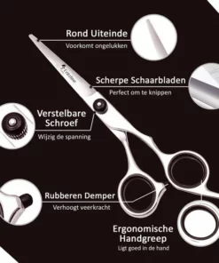 Fritzline© Professionele Kappersschaar Set | 9 Delig | Kappersset | Inclusief Kappersmantel -NIVEA Shop 550x550 1239