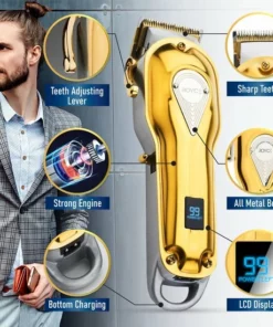 ROYCE® Professionele Tondeuse - Draadloze Tondeuse - Tondeuse Mannen - Tondeuse Hoofdhaar - Haartrimmer - Tondeuses -NIVEA Shop 550x550 1272