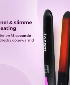 Jocam - Stijltang En Krultang - Keramische Coating - Automatische Temperatuur - Zwart -NIVEA Shop 550x550 1299