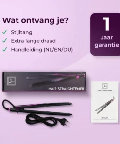 Jocam - Stijltang En Krultang - Keramische Coating - Automatische Temperatuur - Zwart -NIVEA Shop 550x550 1300