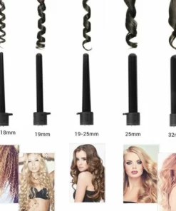 Lumiss Sublime Pro 5 In 1 Keramische Tourmaline Krultang - Holding Spray - Haarkruller - 5 Opzetstukken -NIVEA Shop 550x550 1310