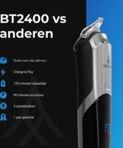 Maintro BT2400 Pro 5 In 1 Baardtrimmer - Body Trimmer Heren - Tondeuse - Neustrimmer - Bodygroomer Mannen - Waterdicht -NIVEA Shop 550x550 1316