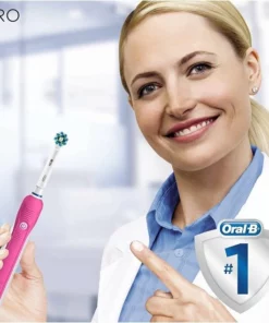 Oral B Oral-B Pro CrossAction 750 - Elektrische Tandenborstel - Roze -NIVEA Shop 550x550 1322