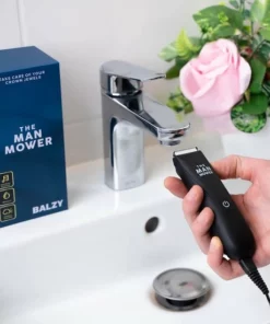 BALZY ManMower 3.0 - Trimmer - Scheerapparaat - Haartrimmer - Bodygroomer - SafeShave Technologie - Waterdicht - Veilig Scheren - Oplaadbaar -NIVEA Shop 550x550 1387