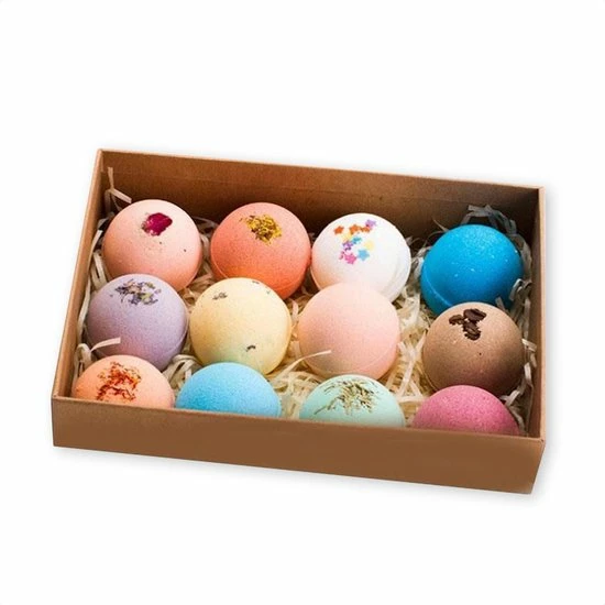 SensaHome 100% Natuurlijke Bruisballen Voor In Bad - Handmade Bath Bombs - Giftset 4 SensaHome 100% Natuurlijke Bruisballen Voor In Bad - Handmade Bath Bombs - Giftset - Afbeelding 4