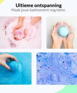 SensaHome 100% Natuurlijke Bruisballen Voor In Bad - Handmade Bath Bombs - Giftset 17 SensaHome 100% Natuurlijke Bruisballen Voor In Bad - Handmade Bath Bombs - Giftset -NIVEA Shop 550x550 1521