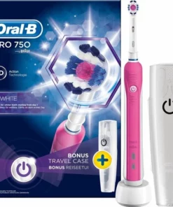 Oral B Oral-B PRO 750 - 3DWhite - Elektrische Tandenborstel - Inclusief Reisetui -NIVEA Shop 550x550 1529