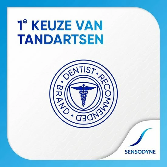 Sensodyne Freshmint Tandpasta Voor Gevoelige Tanden 2x 75 Ml 5 Sensodyne Freshmint Tandpasta Voor Gevoelige Tanden 2x 75 Ml - Afbeelding 5