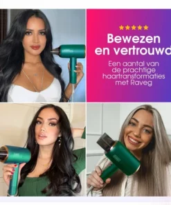 Föhn Met Diffuser Krullen Ionische Haardroger Haarföhn Krullen - Meerdere Kleuren - RAVEG -NIVEA Shop 550x550 1624