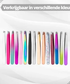 AdroitGoods Pincet Epileer - Slanted - RVS - Professioneel -NIVEA Shop 550x550 1646