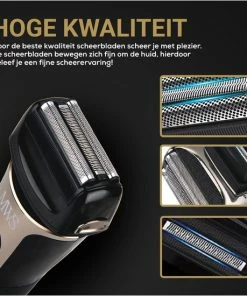 Menwithstyle Scheerapparaat Mannen - Waterdicht - Meerdere Standen - Met Ingebouwde Precisietrimmer -NIVEA Shop 550x550 1734