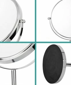Omliox Make Up En Scheer Spiegel - Metalen Ronde Standspiegel - 10x Vergroting - Ø19cm -NIVEA Shop 550x550 1753