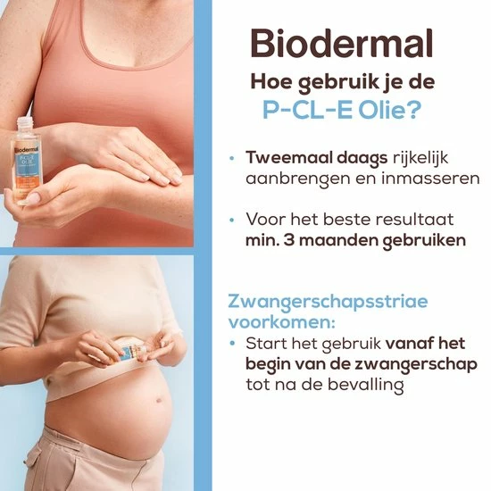 Biodermal P-CL-E Olie - Huidolie - Huidverzorging Voor Striae, Littekens En Droge Huid - Huidolie 75 Ml 9 Biodermal P-CL-E Olie - Huidolie - Huidverzorging Voor Striae, Littekens En Droge Huid - Huidolie 75 Ml - Afbeelding 9