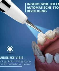 DEN-T® PRO U500 - Elektrische Sonische Tandsteen Verwijderaar - Wit -NIVEA Shop 550x550 1782