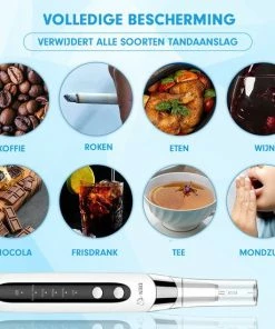 DEN-T® PRO U500 - Elektrische Sonische Tandsteen Verwijderaar - Wit -NIVEA Shop 550x550 1783